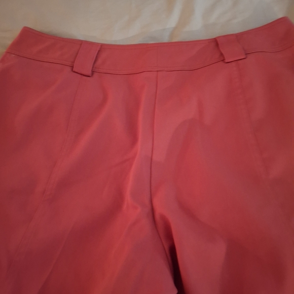 Bette & Court Women's Orange Bermuda Shorts, Dress Style - Picture 7 of 8